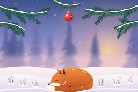 Fox in the Snow