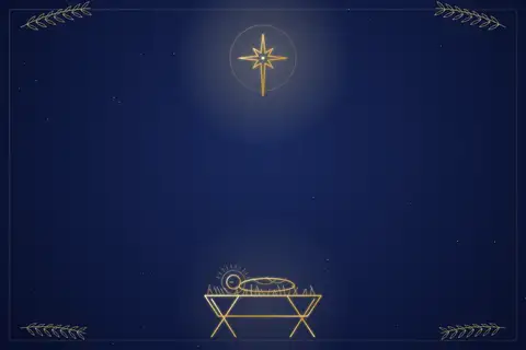 Golden Manger Line Art