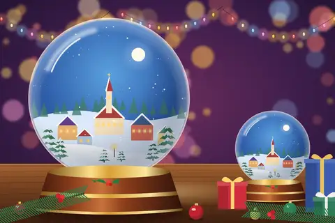 Snow Globe Village