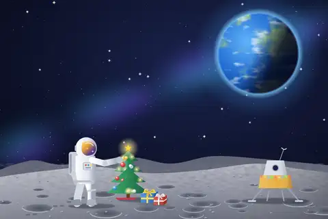 Christmas on the Moon