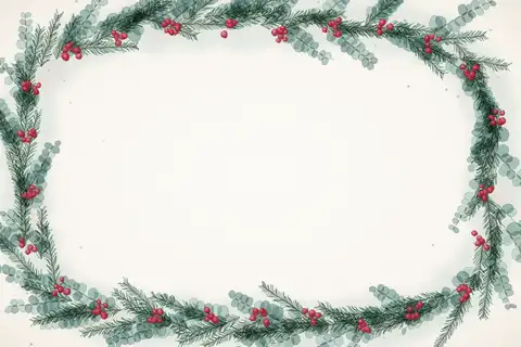 Watercolor Eucalyptus Wreath